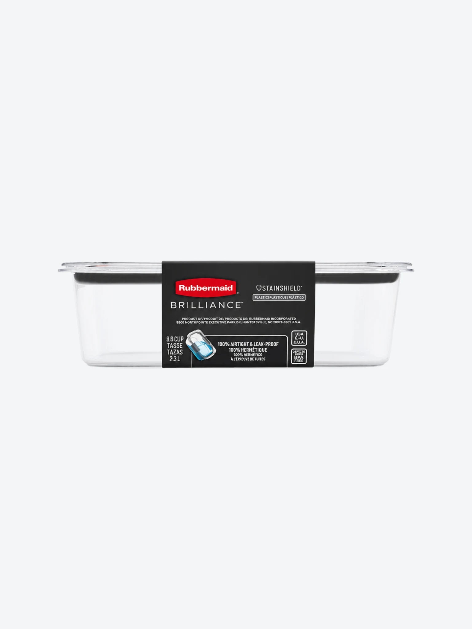 Rubbermaid Hermtico Brilliance 9.6 Tazas