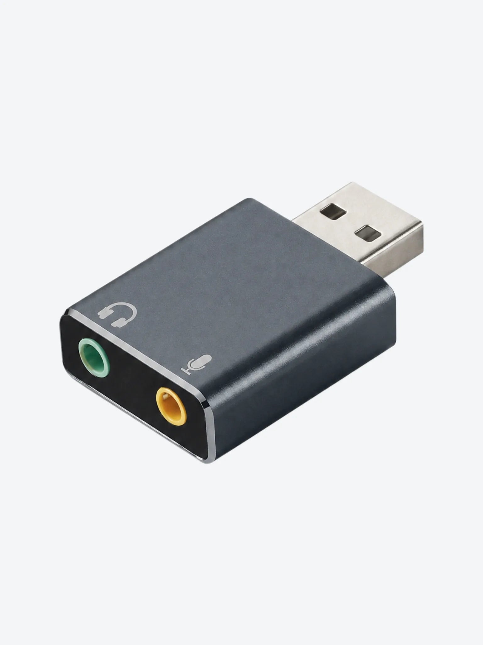 Adaptador Argom USB a Stereo Output Y Mono Mic