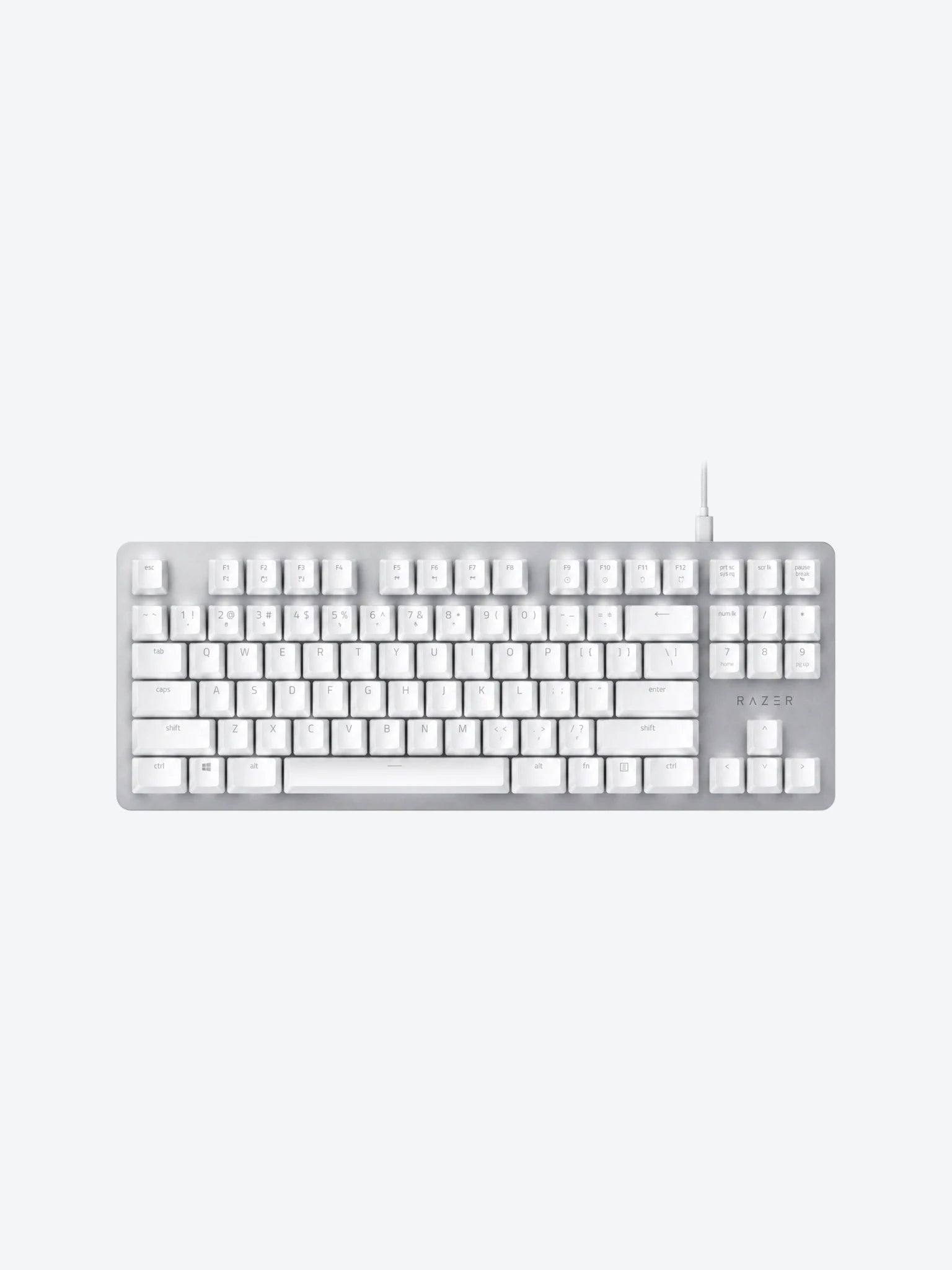 Teclado Razer Silent Mechanical Mercury BlackWidow Lite-1