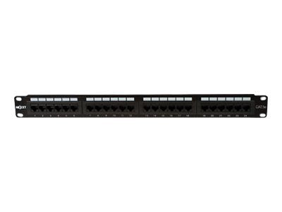 Nexxt - Tablero de conexiones - CAT 5e - 19" - 24 puertos