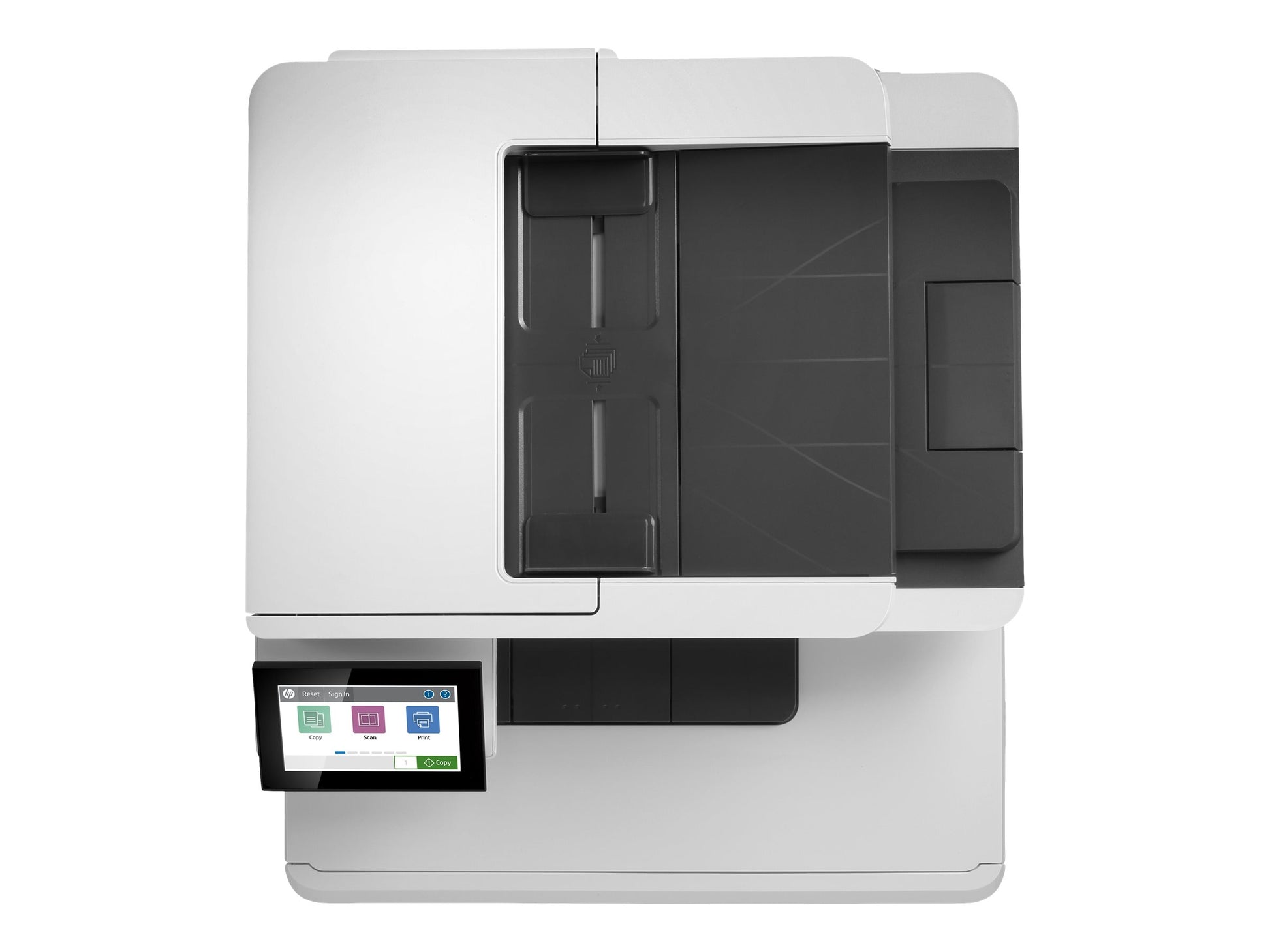 HP Color LaserJet Enterprise MFP M480f - Impresora multifunción - color - laser - Legal (216 x 356 mm) (original) - A4/Legal (material) - hasta 28 ppm (copiando) - hasta 29 ppm (impresión) - 300 hojas - 33.6 Kbps - USB 2.0, Gigabit LAN, host USB 2.0-11