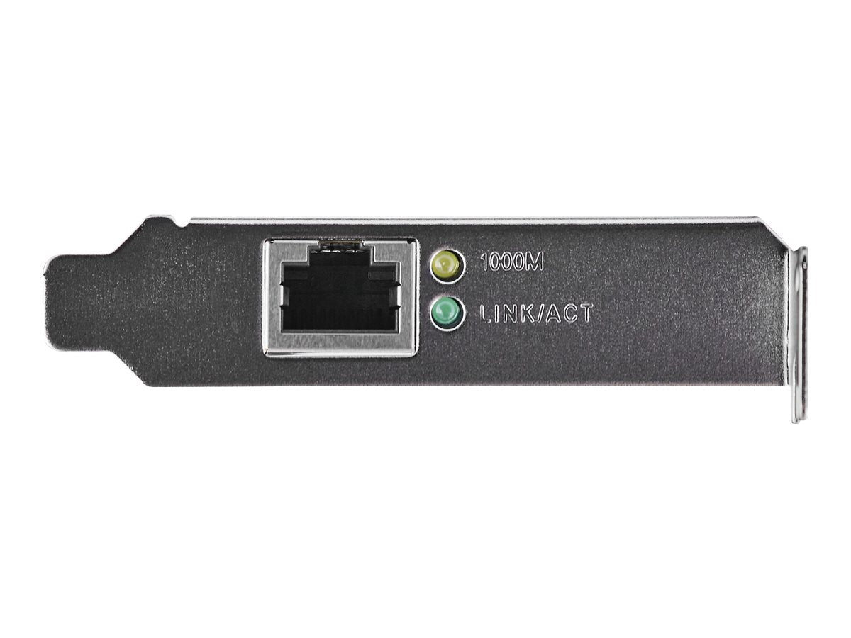 StarTech.com Tarjeta de Red PCI Express de 1 Puerto Gigabit Ethernet -Adaptador NIC PCI-E - 1x RJ45 Hembra - Perfil Bajo - Adaptador de red - PCIe perfil bajo - Gigabit Ethernet x 1-1