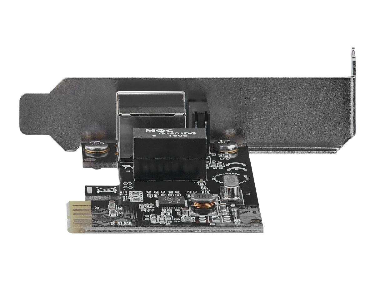 StarTech.com Tarjeta de Red PCI Express de 1 Puerto Gigabit Ethernet -Adaptador NIC PCI-E - 1x RJ45 Hembra - Perfil Bajo - Adaptador de red - PCIe perfil bajo - Gigabit Ethernet x 1-8