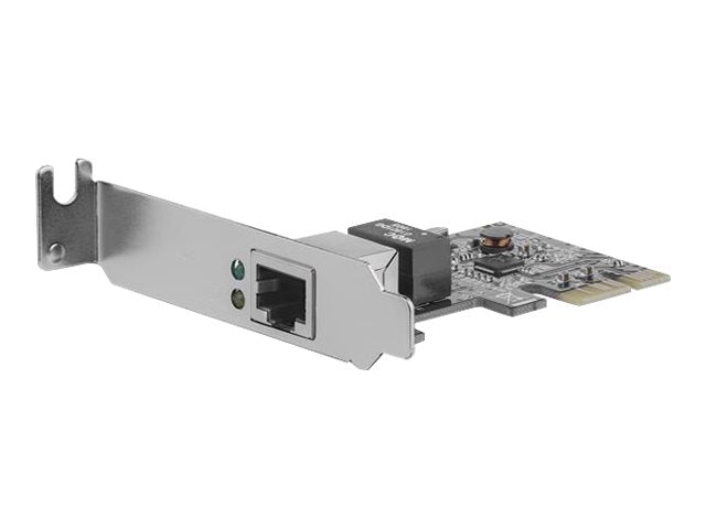 StarTech.com Tarjeta de Red PCI Express de 1 Puerto Gigabit Ethernet -Adaptador NIC PCI-E - 1x RJ45 Hembra - Perfil Bajo - Adaptador de red - PCIe perfil bajo - Gigabit Ethernet x 1-5