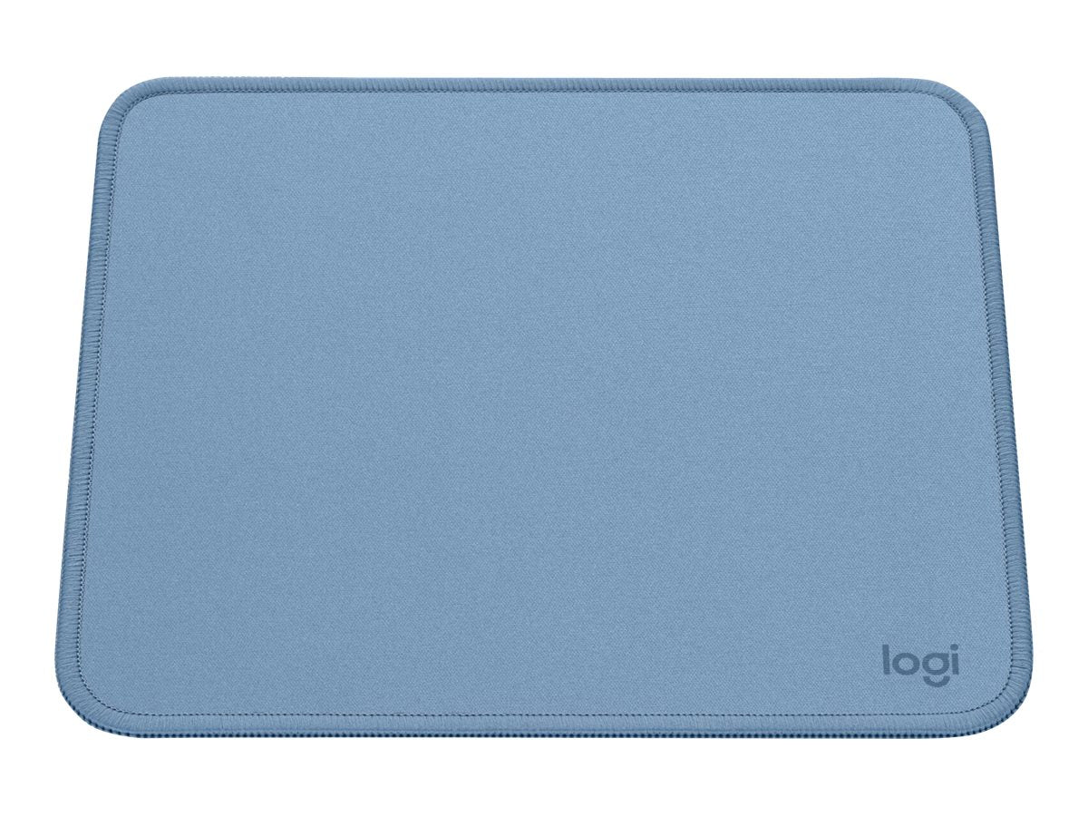 Logitech Studio Series - Alfombrilla de ratón - base de goma antideslizante, fácil deslizamiento, superficie resistente a salpicaduras - gris azulado-1