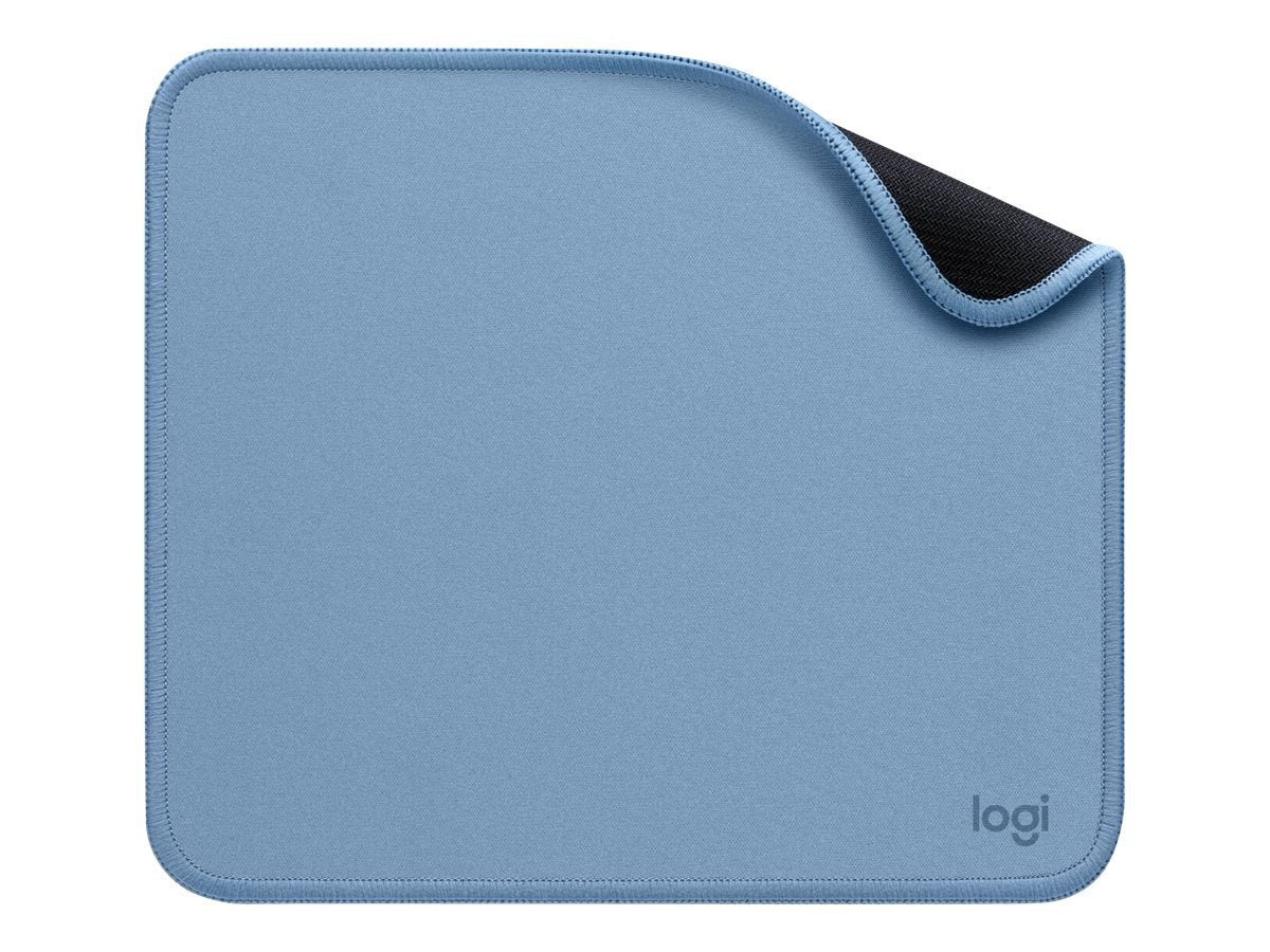 Logitech Studio Series - Alfombrilla de ratón - base de goma antideslizante, fácil deslizamiento, superficie resistente a salpicaduras - gris azulado-6