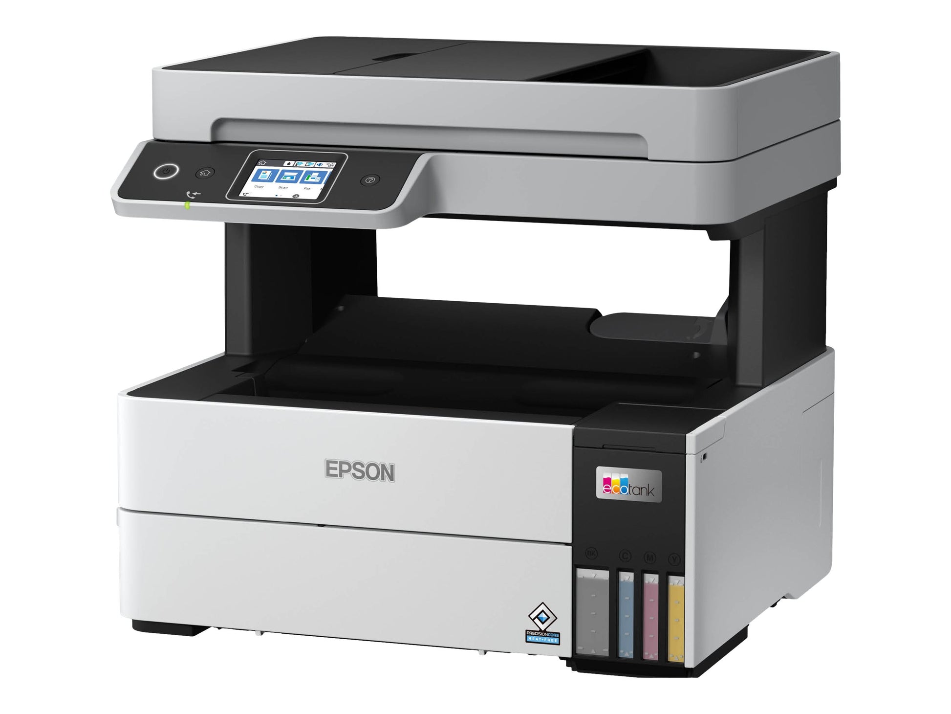 Epson EcoTank L6490 - Impresora multifunción - color - chorro de tinta - rellenable - 216 x 300 mm (original) - A4/Legal (material) - hasta 12 ppm (copiando) - hasta 17 ppm (impresión) - 250 hojas - 33.6 Kbps - LAN, USB 3.0, Wi-Fi(ac)-14