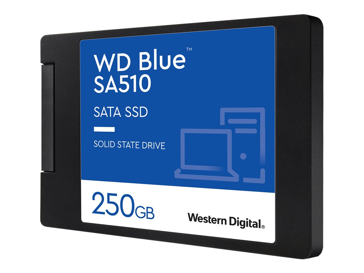 WD Blue SA510 WDS250G3B0A - SSD - 250 GB - interno - 2.5" - SATA 6Gb/s - azul-10