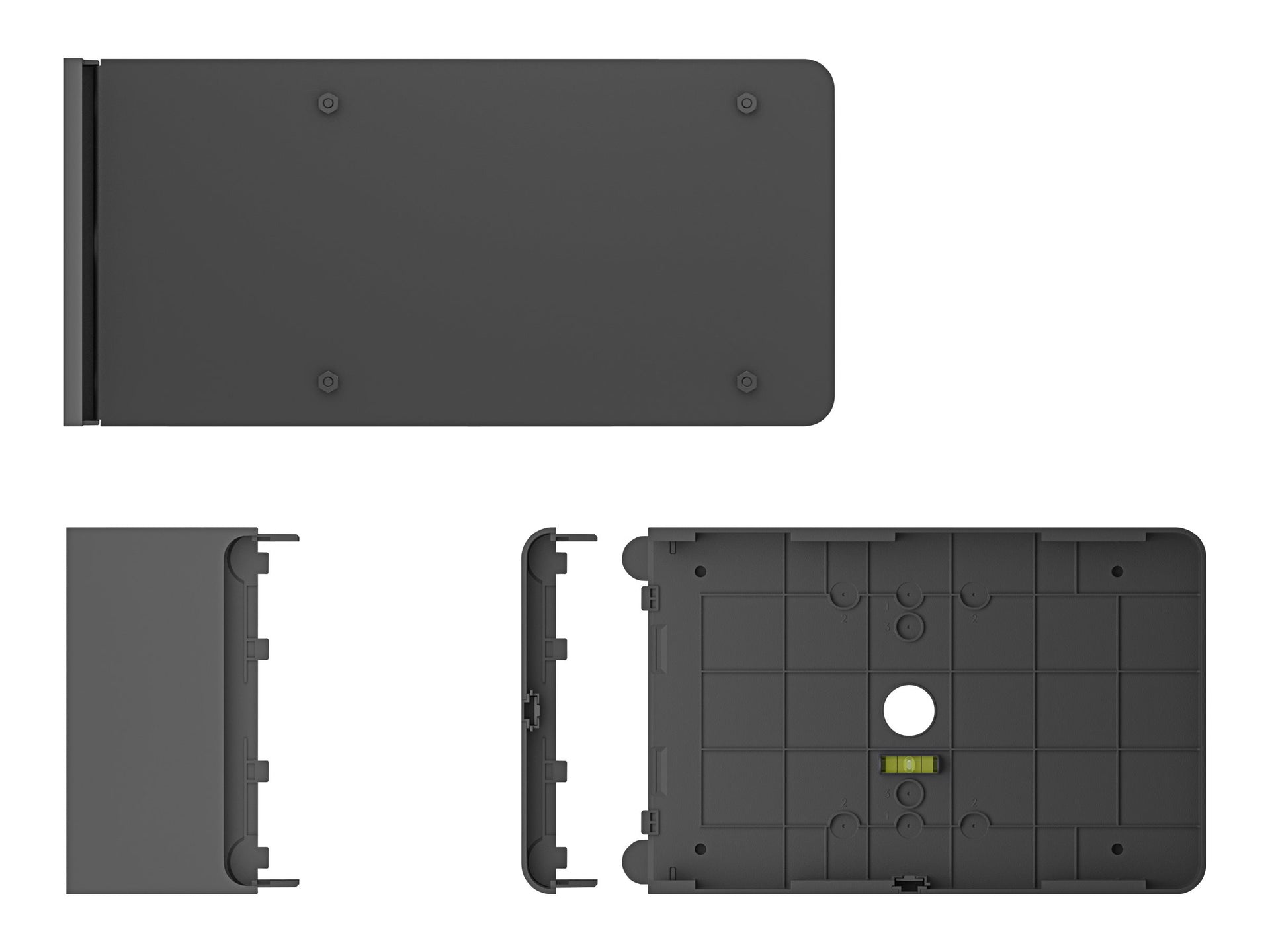 Logitech Tap Scheduler Purpose-Built Scheduling Panel for Meeting Rooms - Dispositivo de vídeoconferencia - Certificado para Equipos de Microsoft, Certificado por Zoom - grafito