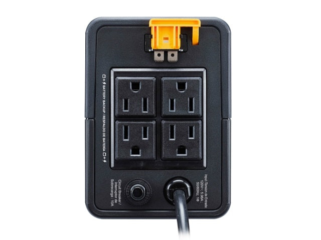 APC Back-UPS - UPS - CA 120 V - 360 vatios - 700 VA - conectores de salida: 4 - negro-5