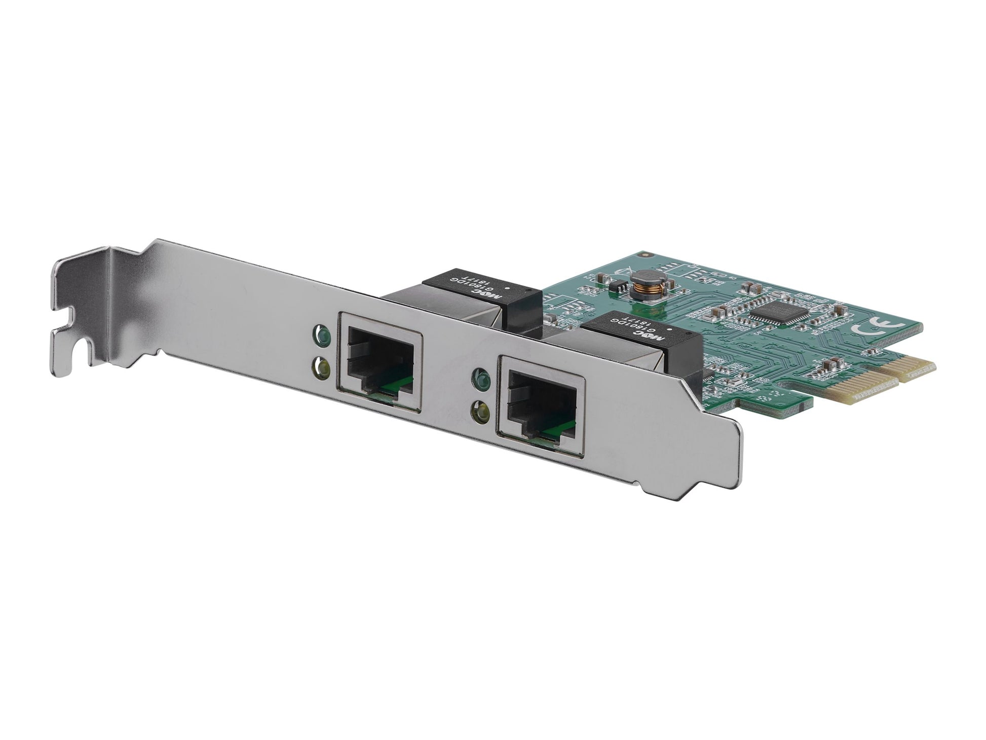 StarTech.com Adaptador Tarjeta de Red NIC PCI Express PCI-E de 2 Puertos Ethernet Gigabit - 2x RJ45 Hembra - Adaptador de red - PCIe perfil bajo - Gigabit Ethernet x 2 - para P/N: ET91000SM10, ET91000SM20-9