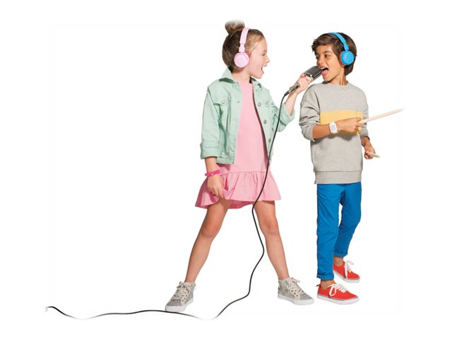 JBL JR300BT - Auriculares con diadema con micro - en oreja - Bluetooth - inalámbrico - naranja/azul-20