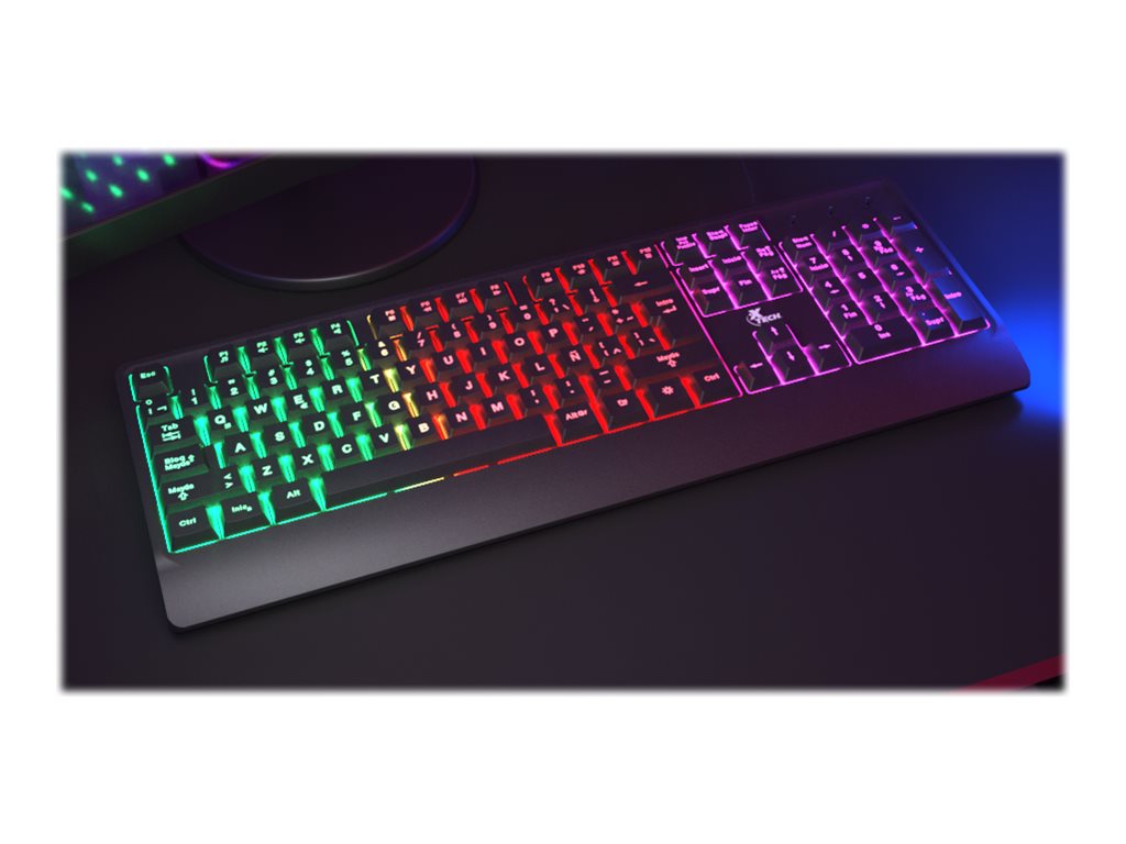 Xtech CHEVALIER XTK-505S - Teclado - retroiluminación - USB - QWERTY - español-15