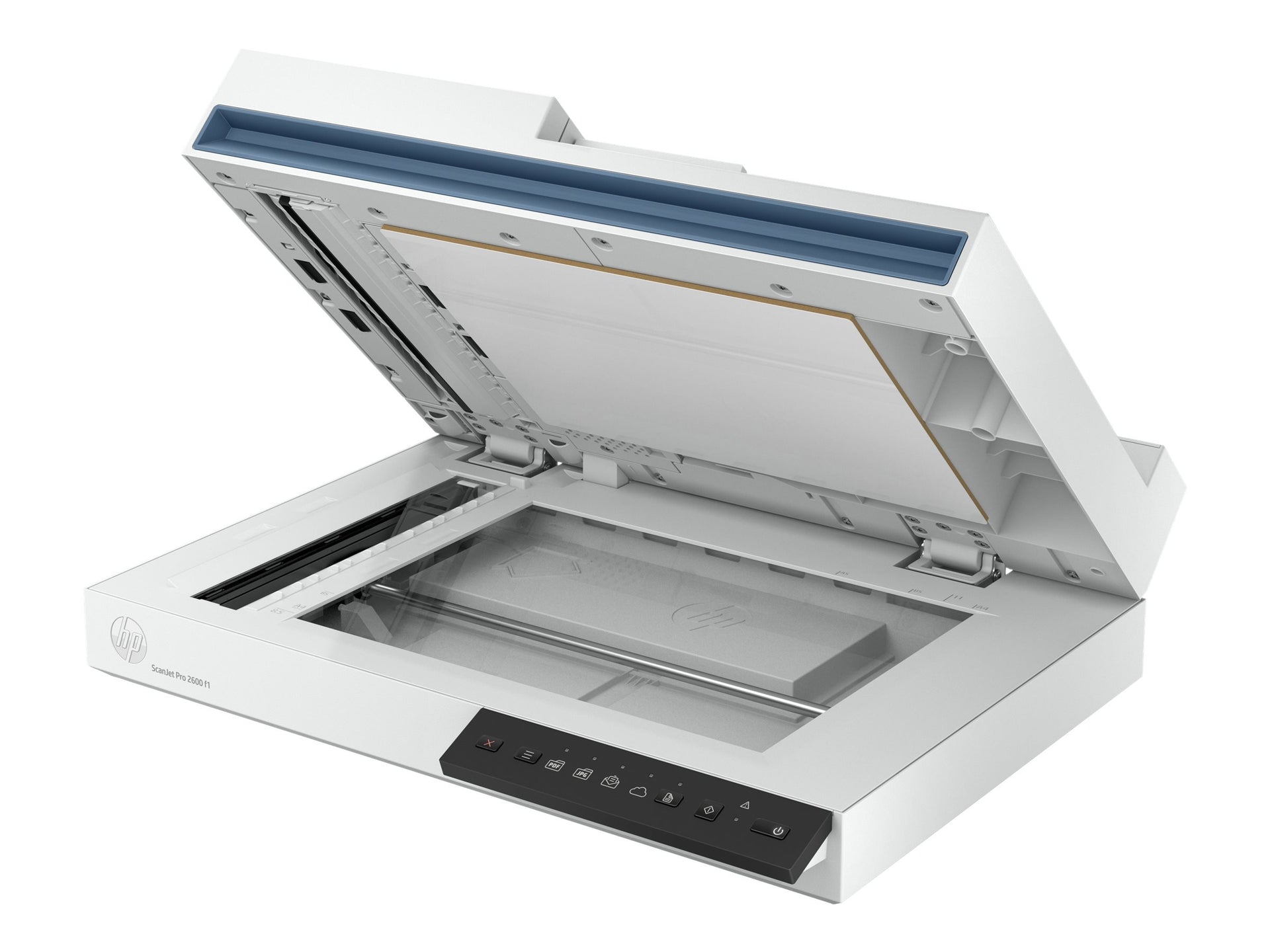 HP Scanjet Pro 2600 f1 - Escáner de documentos - CMOS / CIS - a dos caras - A4/Legal - 1200 ppp x 1200 ppp - hasta 25 ppm (mono) / hasta 25 ppm (color) - Alimentador automático de documentos (ADF) (60 hojas) - hasta 1500 exploraciones por día - USB 2.0
