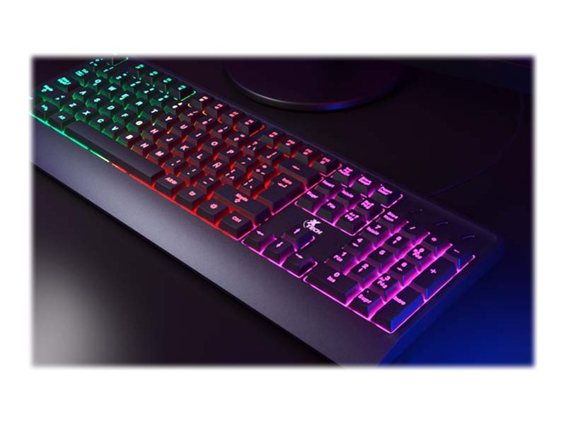 Xtech CHEVALIER XTK-505S - Teclado - retroiluminación - USB - QWERTY - español-7