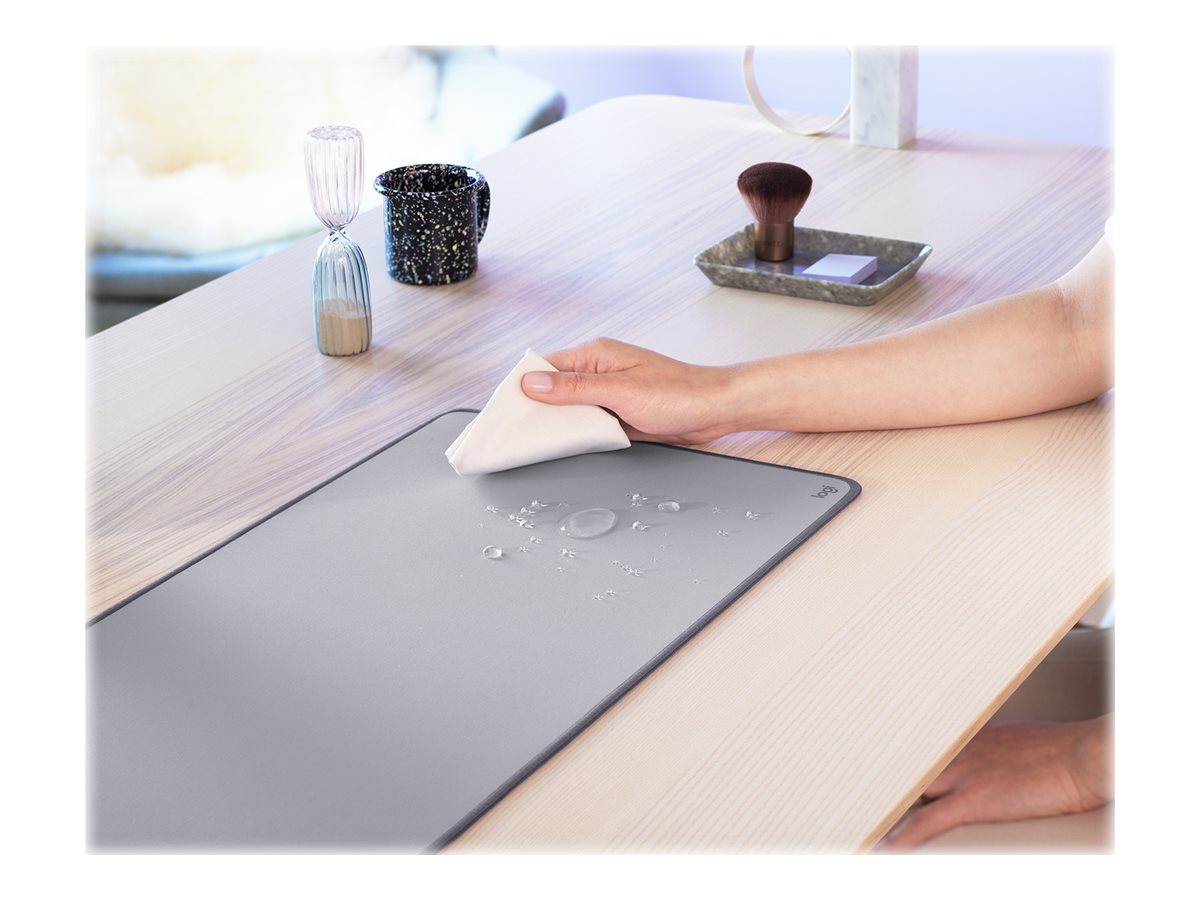 Logitech Studio Series Desk Mat - Teclado y alfombrilla de ratón - gris medio-9