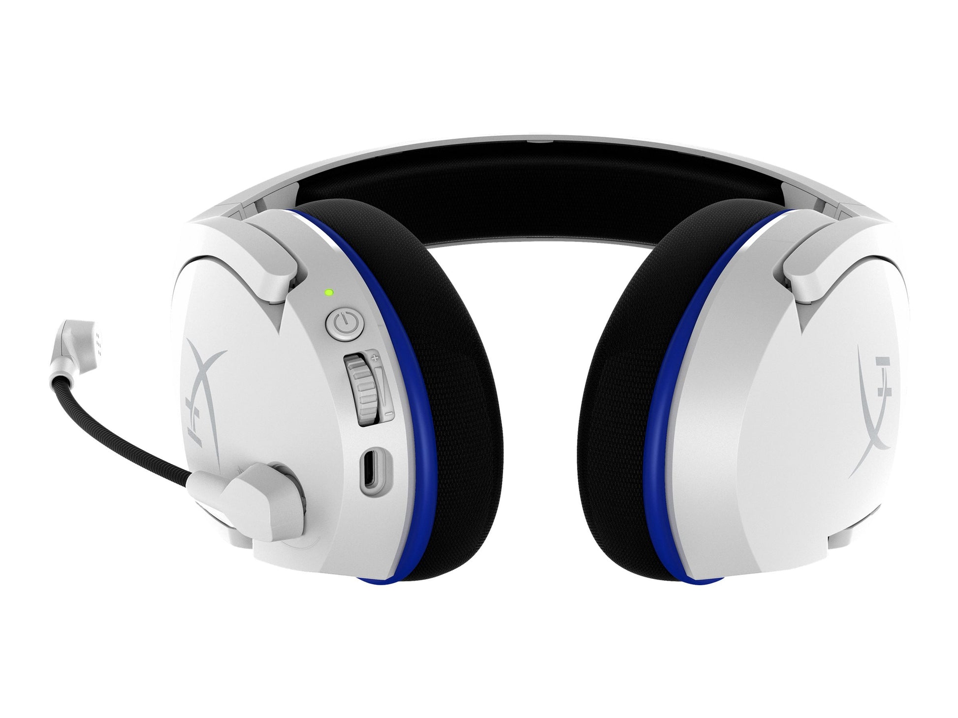 HyperX Cloud Stinger Core - Auricular - tamaño completo - 2,4 GHz - inalámbrico - blanco, azul - para Victus by HP Laptop 15, 16; Laptop 14, 15, 17; Pavilion x360 Laptop; Pro 290 G9-16
