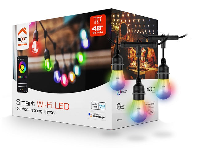 Nexxt Solutions Connectivity - RGB 24 Bulbs/48ft-1