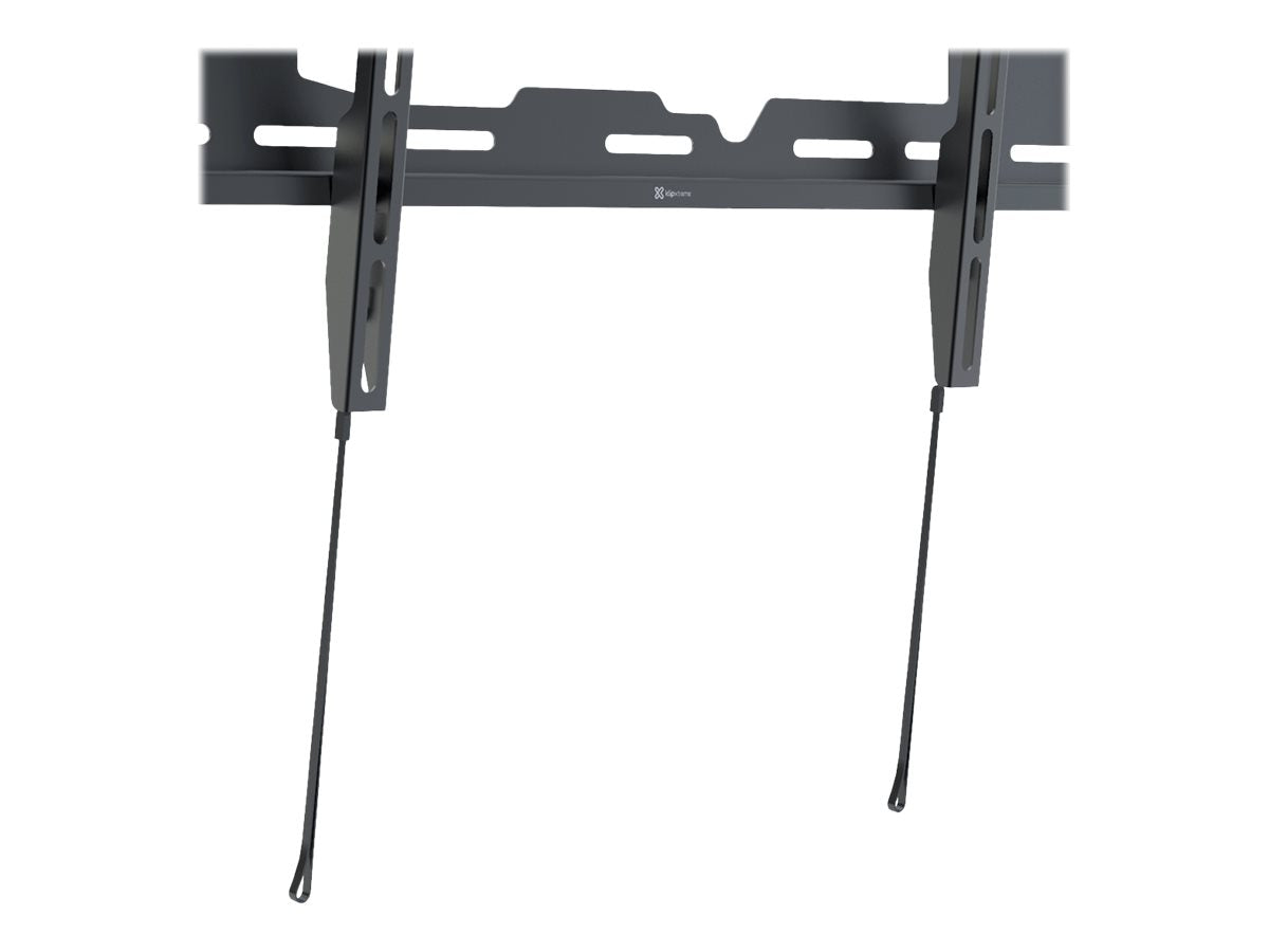 Klip Xtreme KTM-352 - Abrazadera - perfil bajo - para pantalla plana curva - bloqueable - acero - negro - tamaño de pantalla: 37"-80" - se puede instalar en la pared-17