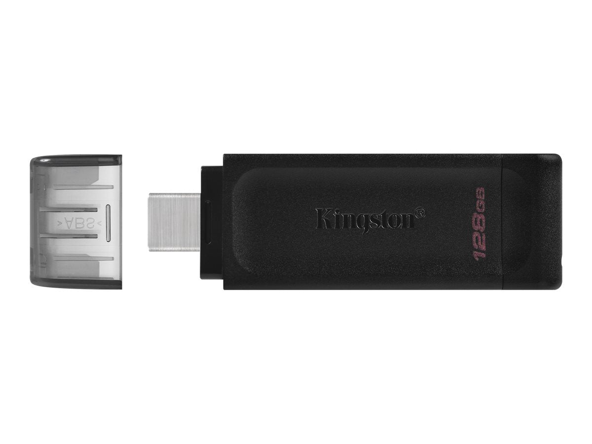 Kingston DataTraveler 70 - Unidad flash USB - 128 GB - USB-C 3.2 Gen 1-2