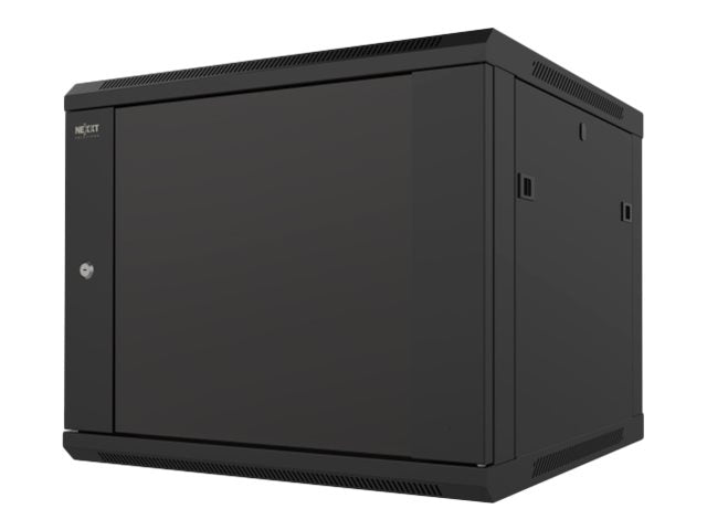 Nexxt Solutions - Rack armario - instalable en pared - RAL 9005, negro barniz - 9U - 19"-16