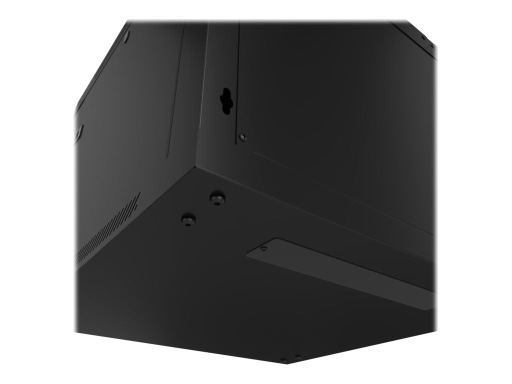 Nexxt Solutions - Rack armario - instalable en pared - RAL 9005, negro barniz - 6U - 19"-13