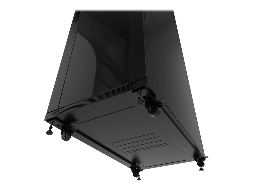 Nexxt Solutions - Rack armario - instalable en el suelo - RAL 9005, negro barniz - 42U - 19"-12