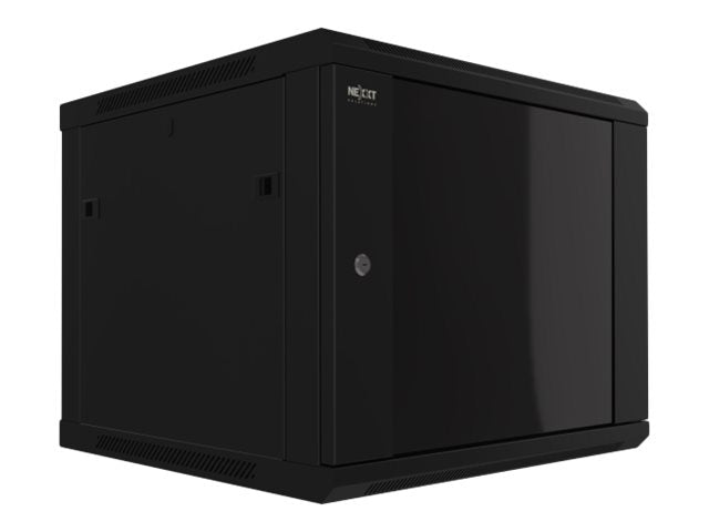 Nexxt Solutions - Rack armario - instalable en pared - RAL 9005, negro barniz - 6U - 19"-12