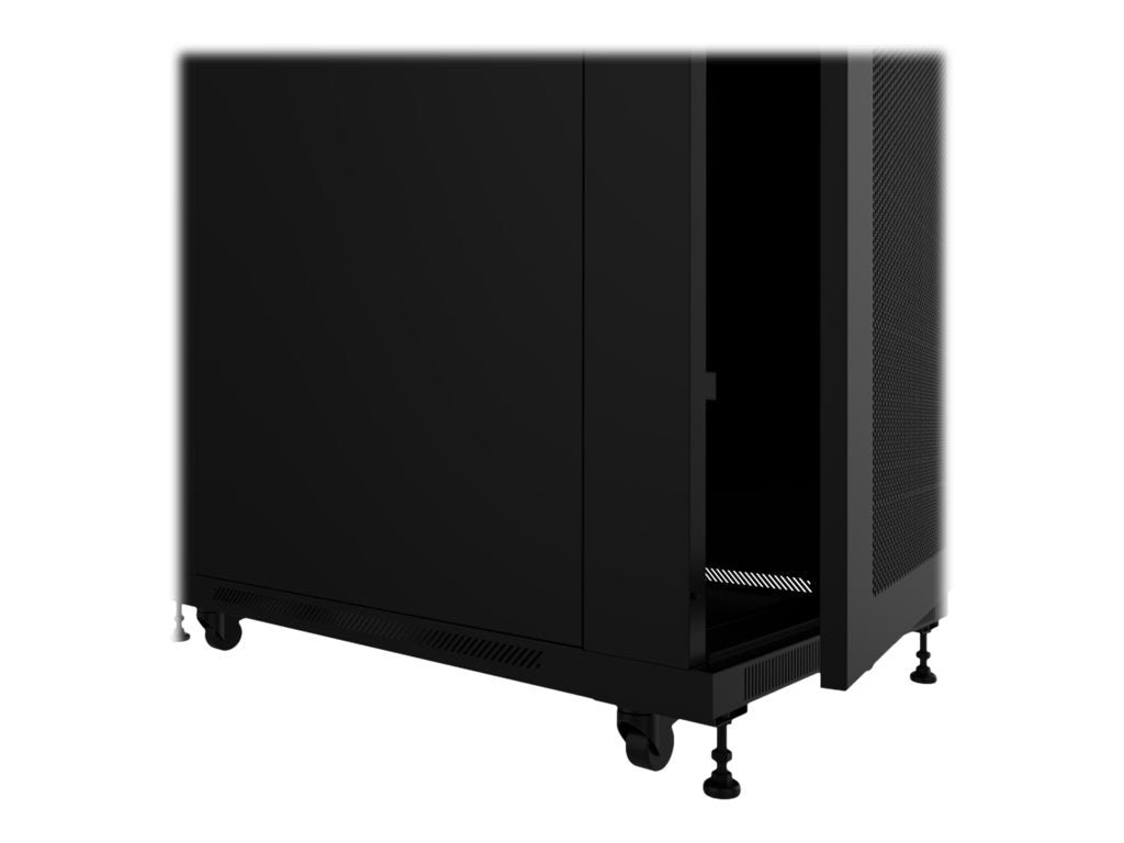 Nexxt Solutions - Rack armario - instalable en el suelo - RAL 9005, negro barniz - 42U - 19"-12