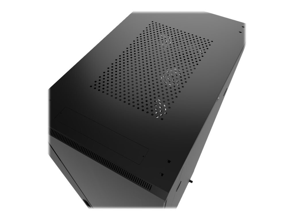 Nexxt Solutions - Rack armario - instalable en el suelo - RAL 9005, negro barniz - 42U - 19"-2