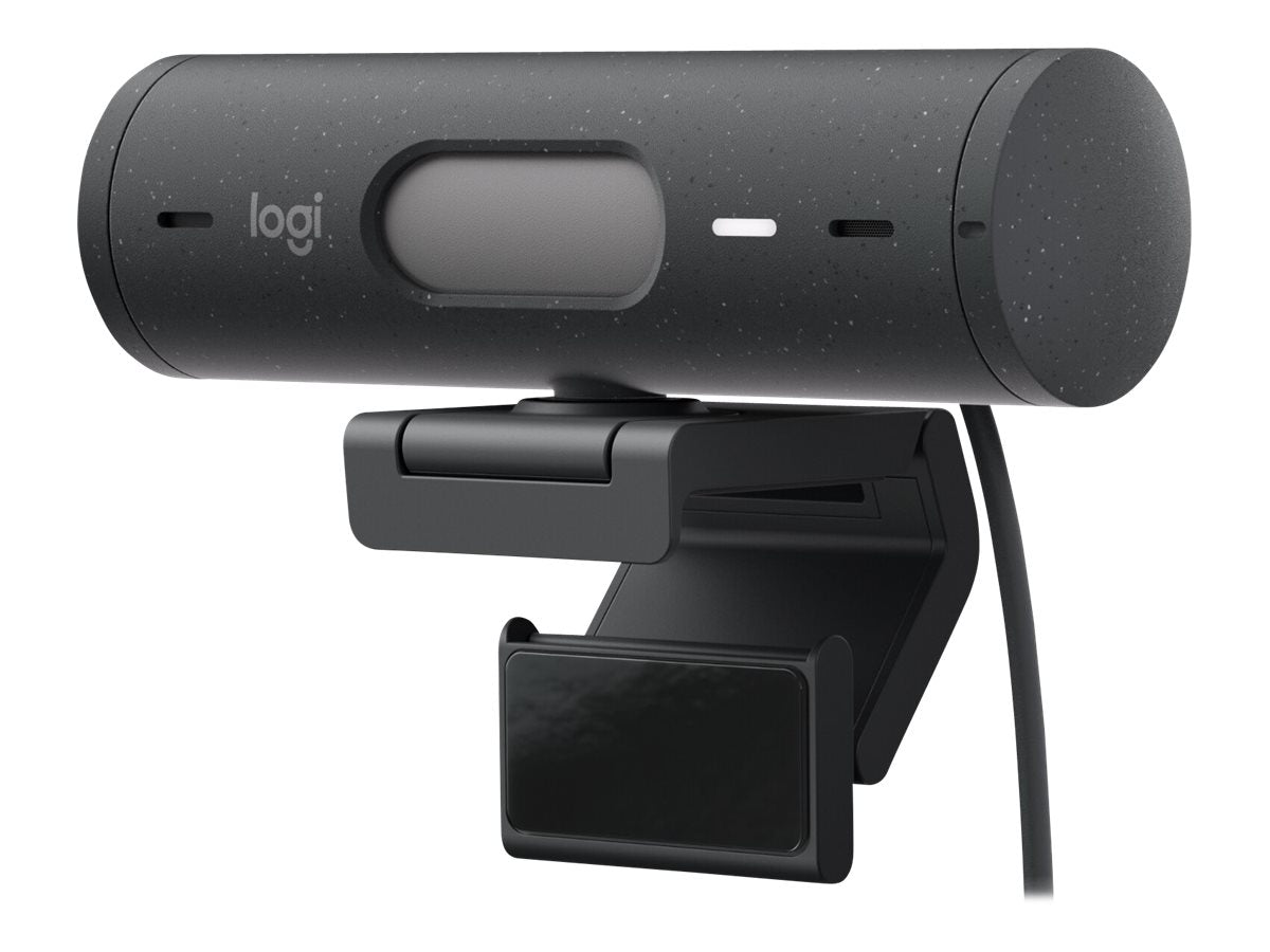 Logitech BRIO 500 - Webcam - color - 4 MP - 1920 x 1080 - 1080p, 720p - audio - USB-C-9