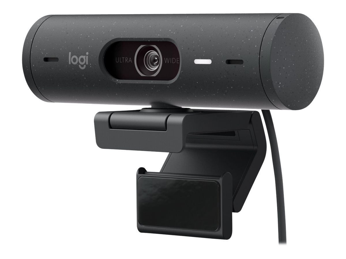 Logitech BRIO 500 - Webcam - color - 4 MP - 1920 x 1080 - 1080p, 720p - audio - USB-C-1