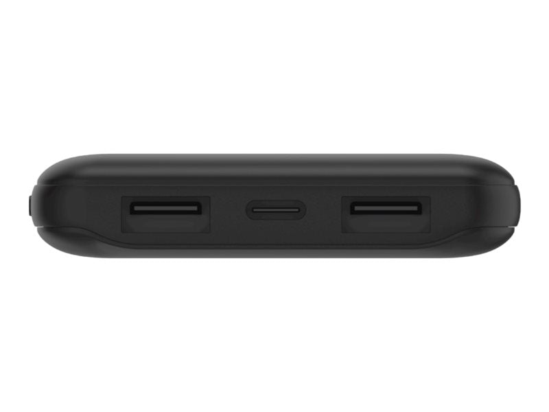 Belkin - Cargador portátil - 10000 mAh - 15 vatios - 3 conectores de salida (24 pin USB-C, 2 x USB) - negro-4