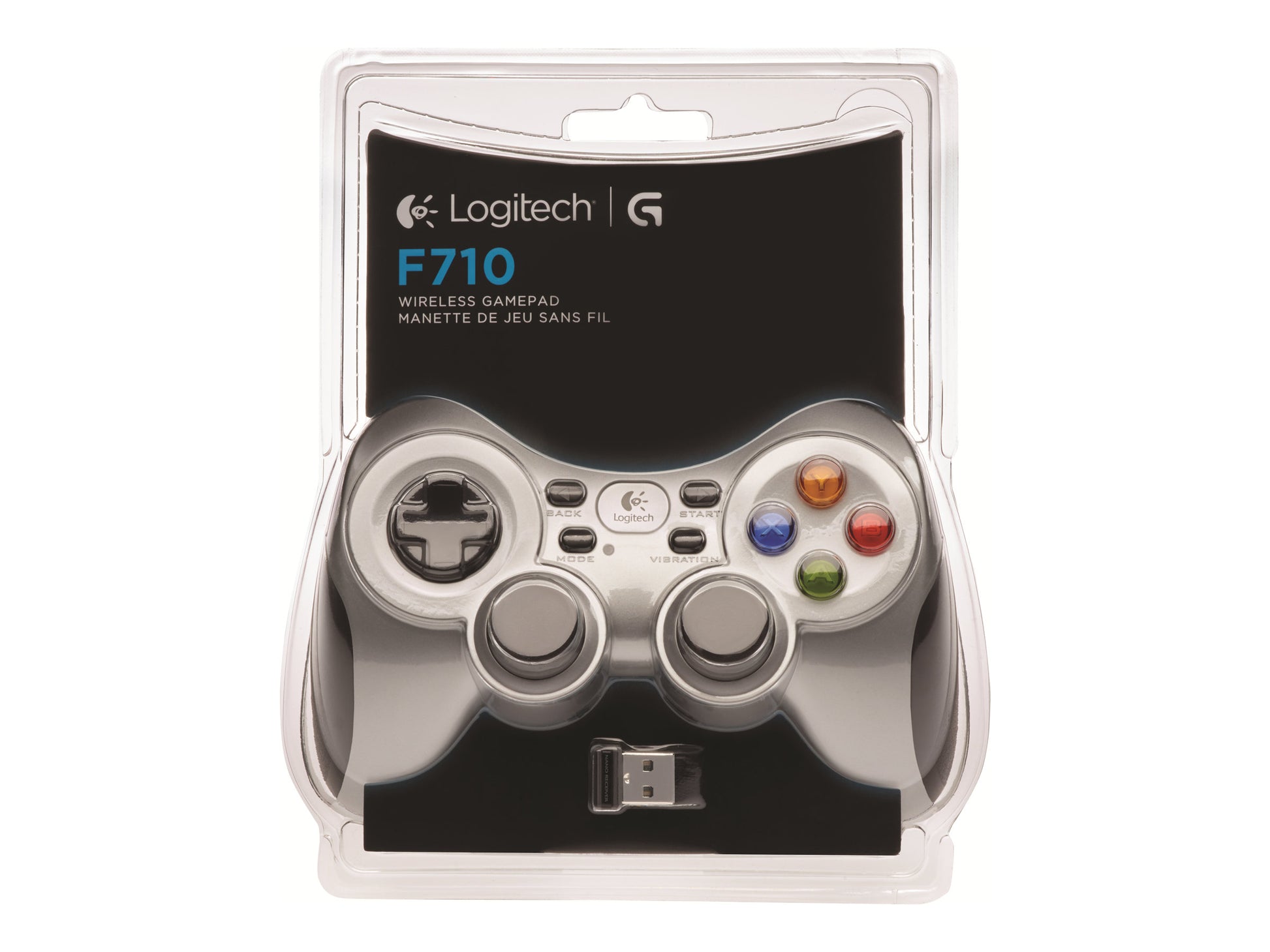 Logitech Wireless Gamepad F710 - Mando de videojuegos - inalámbrico-12
