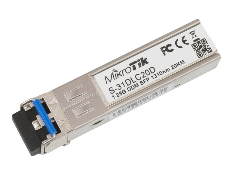 MikroTik S-85DLC05D - Módulo de transceptor SFP (mini-GBIC) - SFP (mini-GBIC) / LC de modos múltiples - hasta 550 m - 850 nm-4