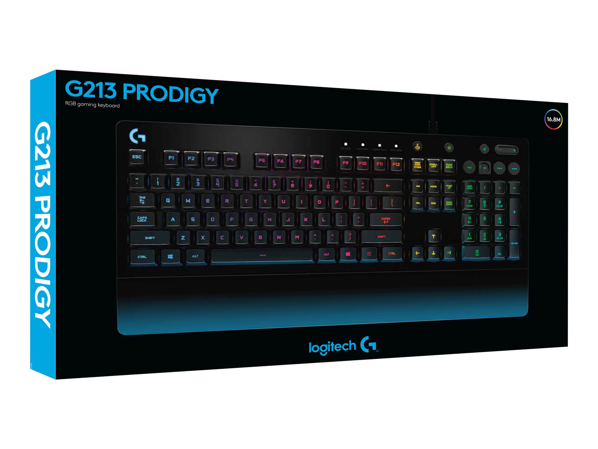 Logitech Prodigy G213 - Teclado - retroiluminación - USB-3