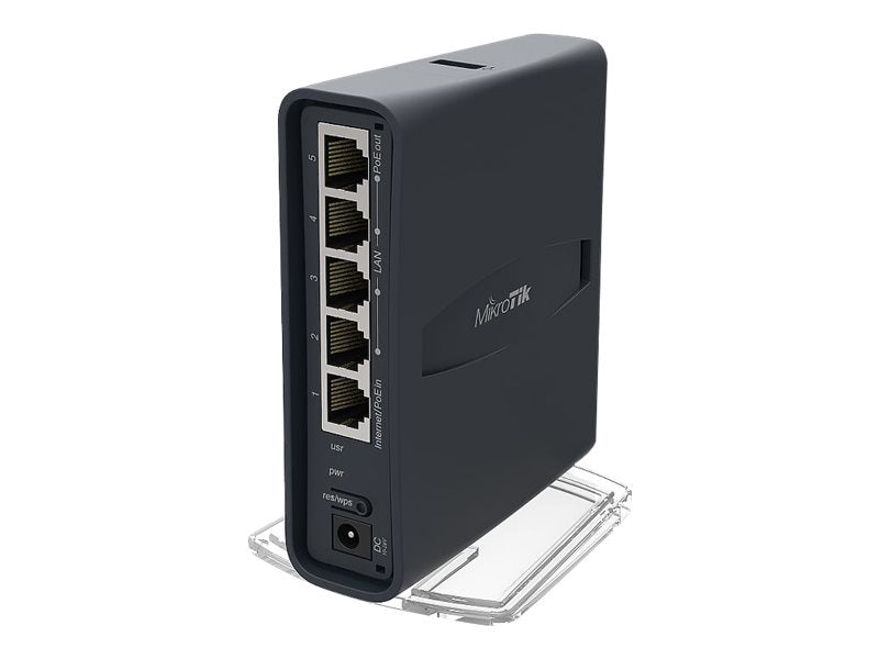 MikroTik RouterBOARD hAP ac lite RB952UI-5AC2ND - Punto de acceso inalámbrico - 100Mb LAN - Wi-Fi 5 - 2.4 GHz, 5 GHz - alimentación cc Blanco-13