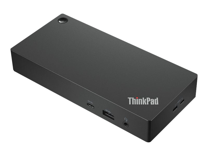 Lenovo ThinkPad Universal USB-C Dock - Estación de conexión - USB-C - HDMI, 2 x DP - 1GbE - 90 vatios - CRU - Estados Unidos-1