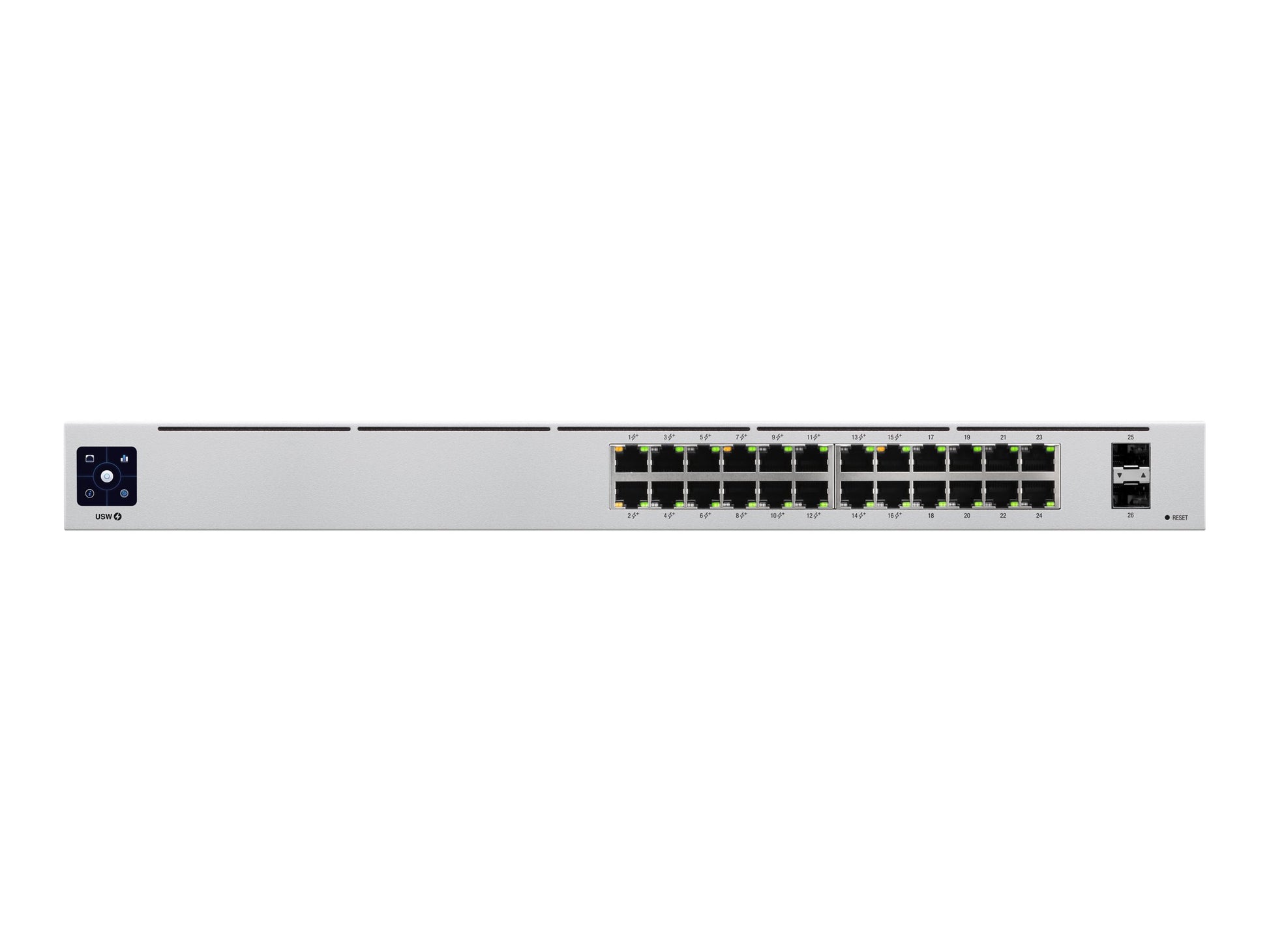 Ubiquiti UniFi Switch USW-24-POE - Conmutador - Gestionado - 24 x 10/100/1000 (16 PoE+) + 2 x Gigabit SFP - montaje en rack, sobremesa - PoE++ (95 W)-11