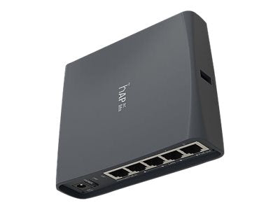 MikroTik RouterBOARD hAP ac lite RB952UI-5AC2ND - Punto de acceso inalámbrico - 100Mb LAN - Wi-Fi 5 - 2.4 GHz, 5 GHz - alimentación cc Blanco-7