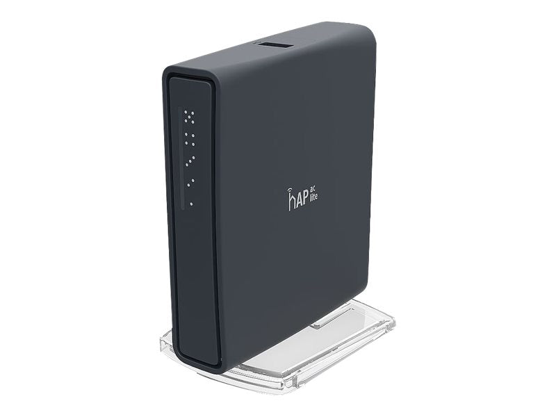 MikroTik RouterBOARD hAP ac lite RB952UI-5AC2ND - Punto de acceso inalámbrico - 100Mb LAN - Wi-Fi 5 - 2.4 GHz, 5 GHz - alimentación cc Blanco-10