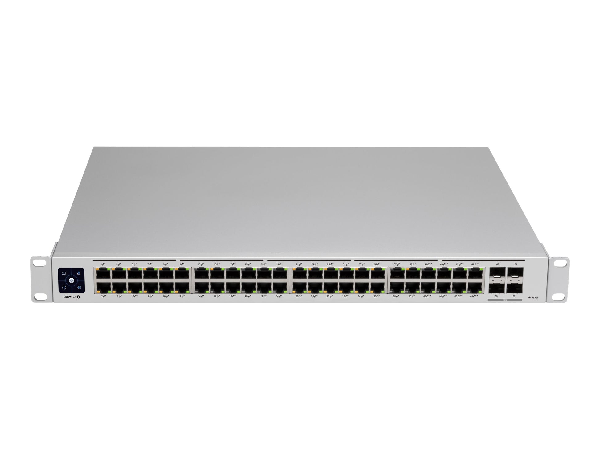 Ubiquiti UniFi Switch USW-PRO-48-POE - Conmutador - Gestionado - 48 x 10/100/1000 (40 PoE+, 8 PoE++) + 4 x 10Gb Ethernet SFP+ - montaje en rack - PoE++ (600 W) - CA 120/230 V / DC 11,5/52 V-2