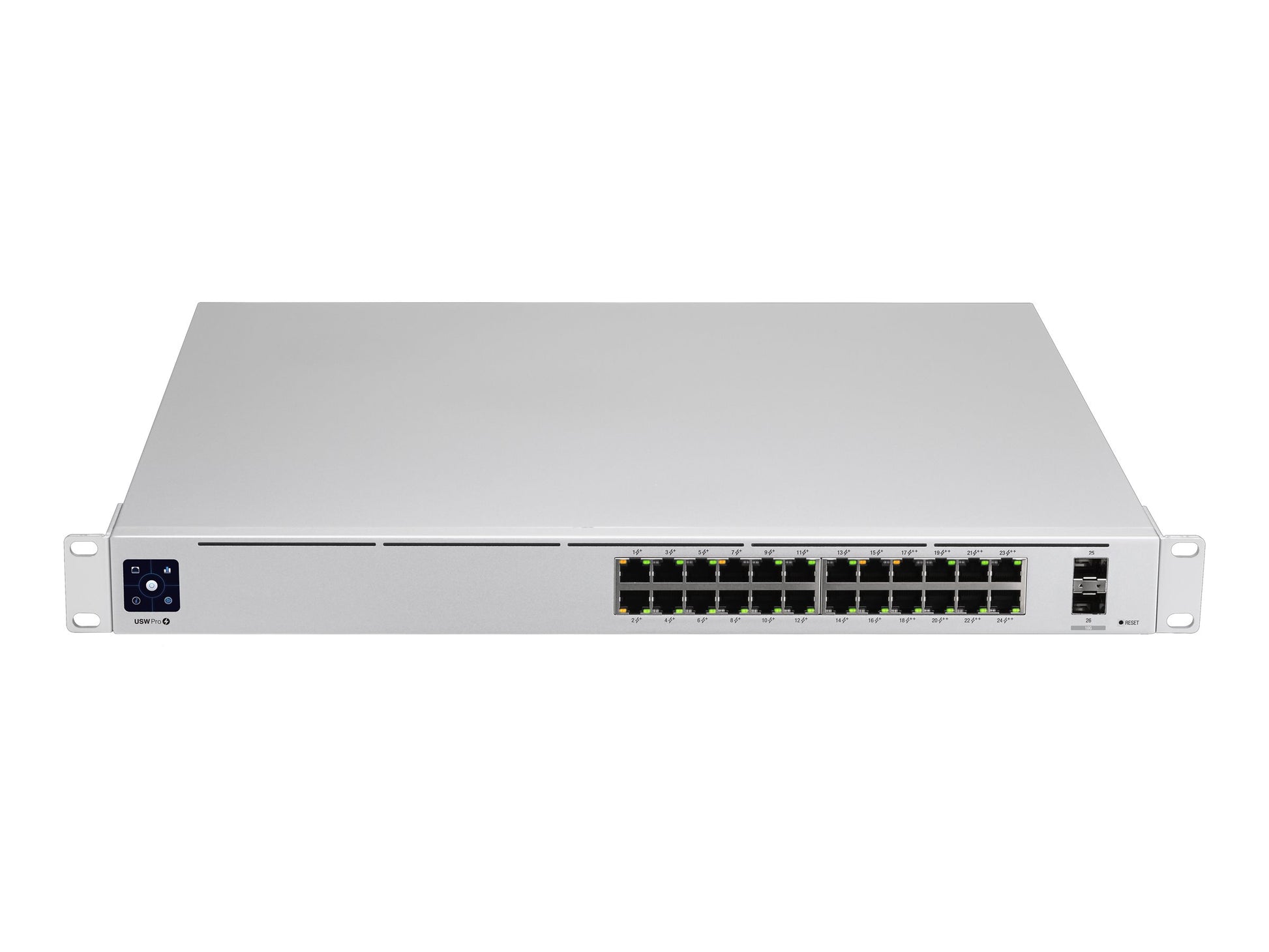 Ubiquiti UniFi Switch USW-Pro-24-POE - Conmutador - Gestionado - 24 x 10/100/1000 (16 PoE+, 8 PoE++) + 2 x 10 Gigabit SFP+ (enlace de subida) - sobremesa, montaje en rack - PoE++ (400 W)-2