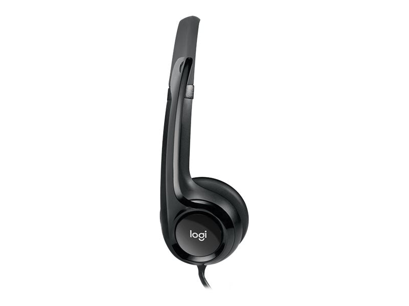 Logitech USB Headset H390 - Auricular - en oreja - cableado - USB