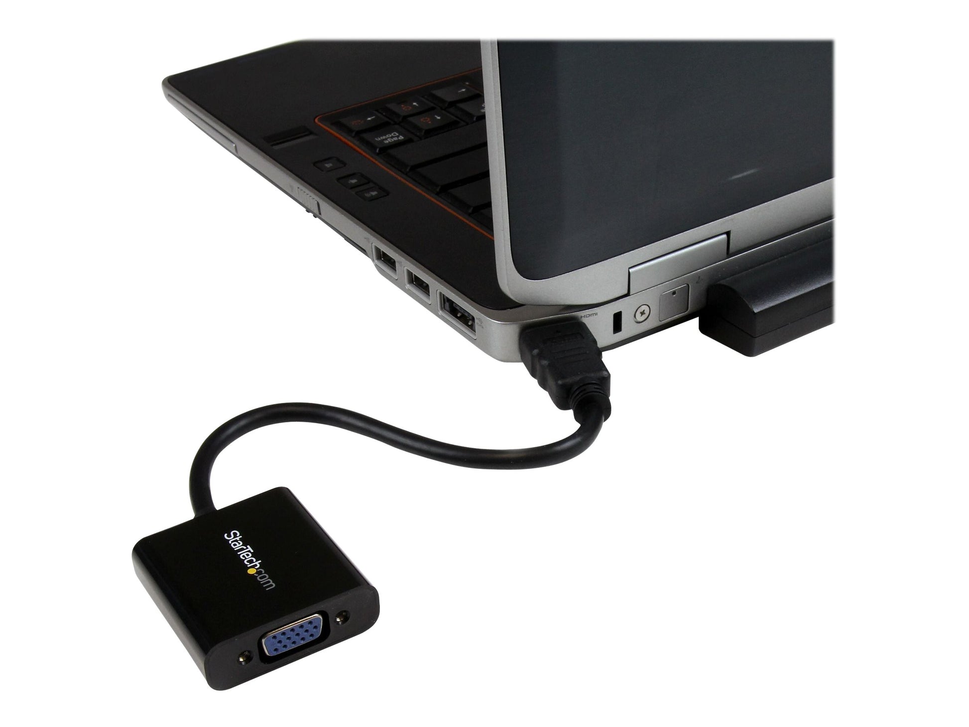 StarTech.com Adaptador Conversor de Vídeo HDMI a VGA HD15 - Cable Convertidor - 1920x1200 - 1080p - Adaptador de vídeo - HDMI macho a HD-15 (VGA) hembra - 24.5 cm - negro - compatibilidad con 1080p, activo - para P/N: DK30C2DPEPUE, DK30C2DPPDUE, DK31C3HDP-6