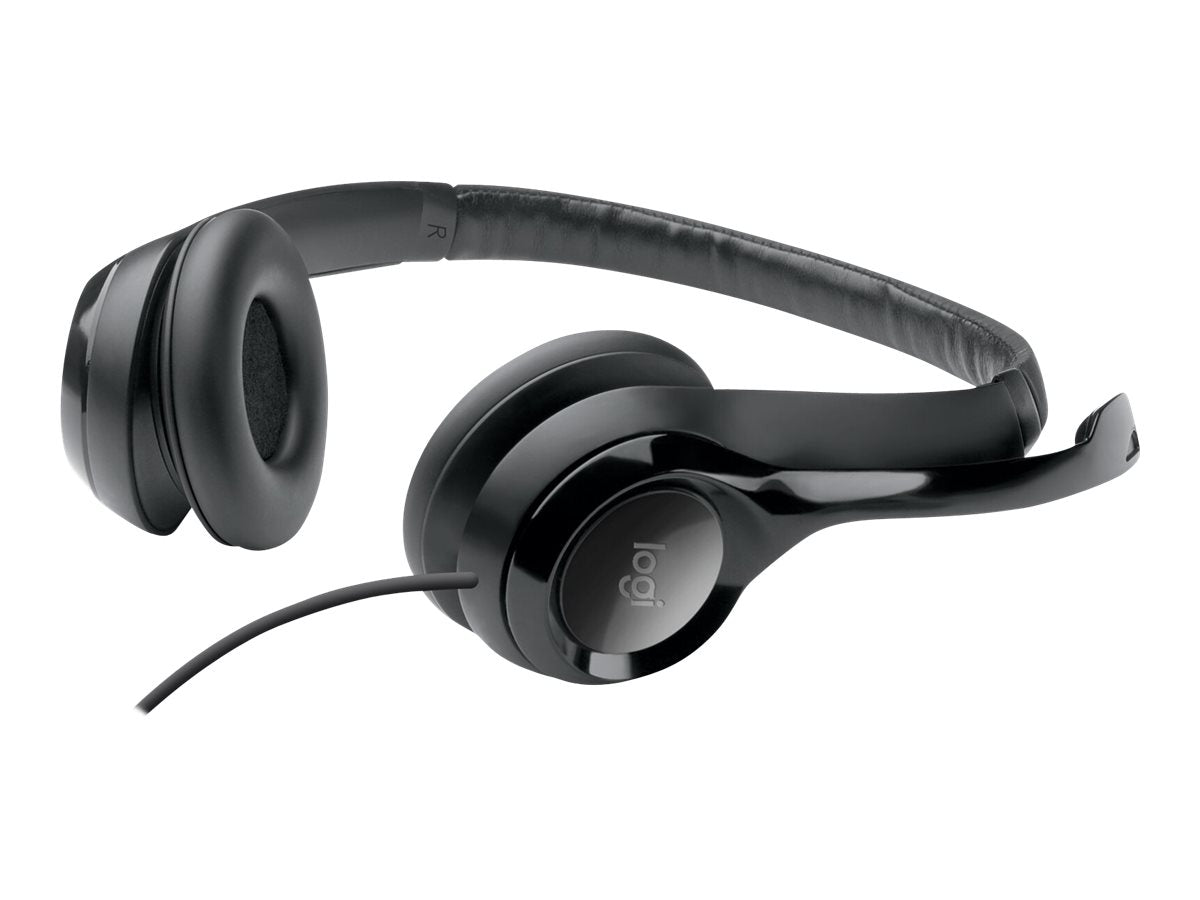 Logitech USB Headset H390 - Auricular - en oreja - cableado - USB-5