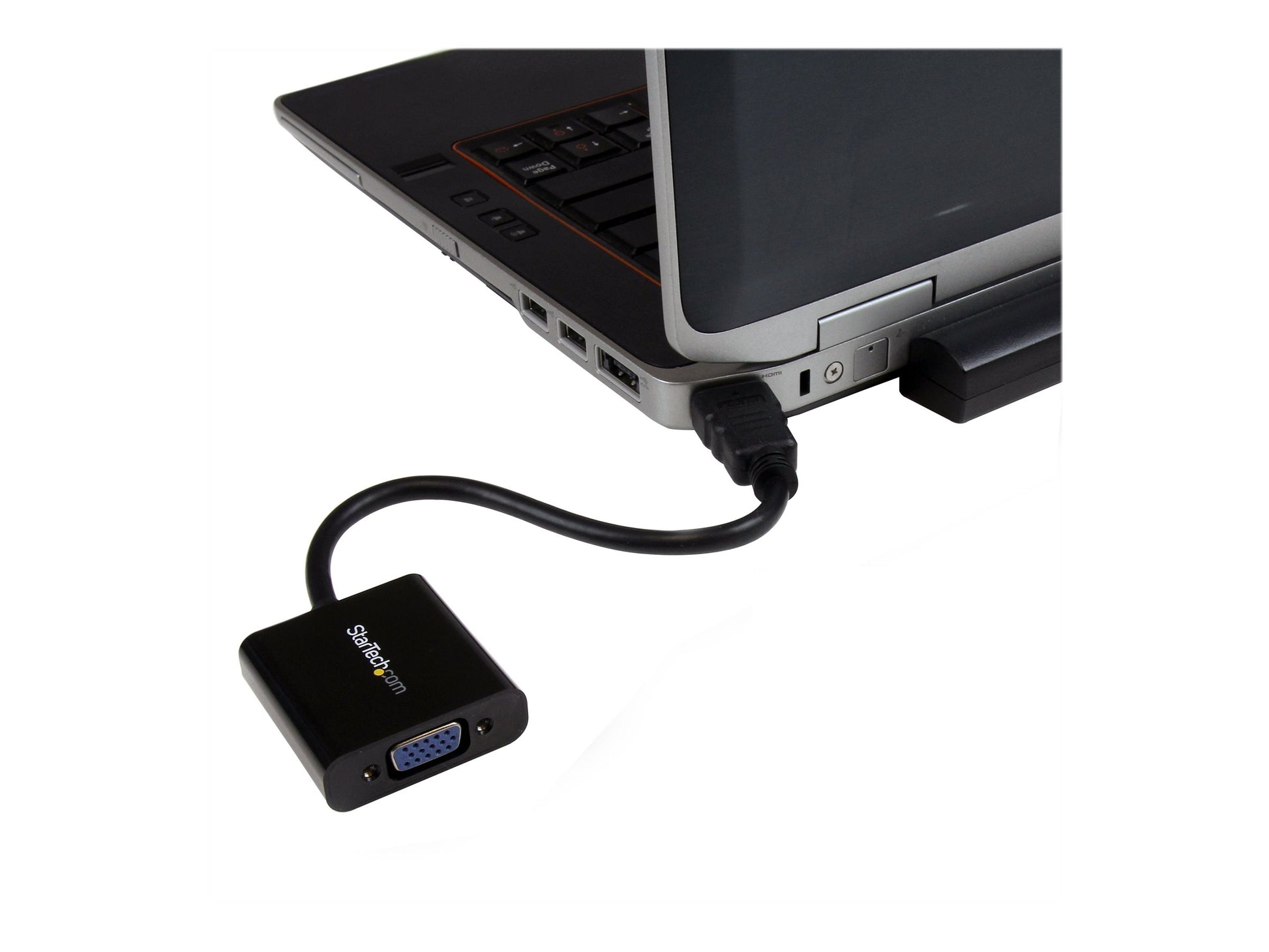 StarTech.com Adaptador Conversor de Vídeo HDMI a VGA HD15 - Cable Convertidor - 1920x1200 - 1080p - Adaptador de vídeo - HDMI macho a HD-15 (VGA) hembra - 24.5 cm - negro - compatibilidad con 1080p, activo - para P/N: DK30C2DPEPUE, DK30C2DPPDUE, DK31C3HDP-2