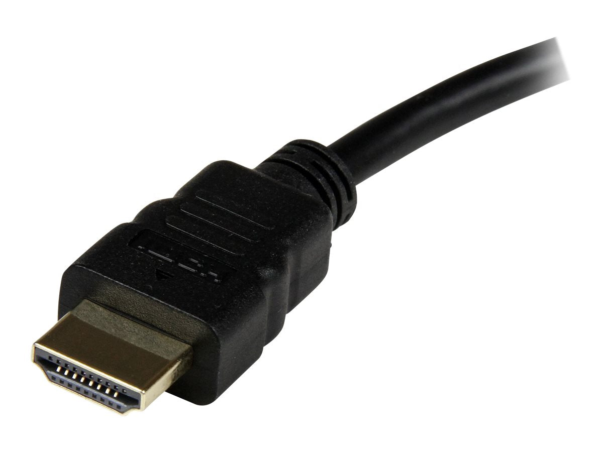 StarTech.com Adaptador Conversor de Vídeo HDMI a VGA HD15 - Cable Convertidor - 1920x1200 - 1080p - Adaptador de vídeo - HDMI macho a HD-15 (VGA) hembra - 24.5 cm - negro - compatibilidad con 1080p, activo - para P/N: DK30C2DPEPUE, DK30C2DPPDUE, DK31C3HDP-5