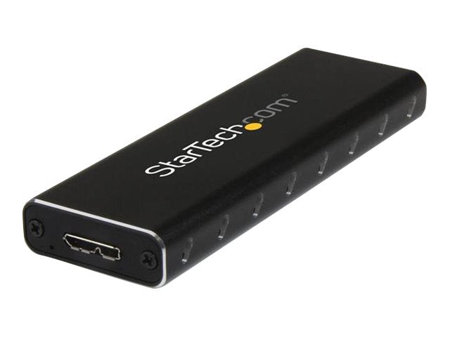 StarTech.com Adaptador SSD M.2 a USB 3.0 SuperSpeed UASP con Carcasa Protectora - Conversor NGFF de Unidad SSD - Caja de almacenamiento - M.2 - SATA 6Gb/s - USB 3.0 - negro-7