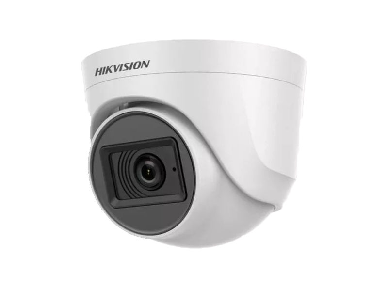 Hikvision Turbo HD Value Series DS-2CE76D0T-EXIPF - Cámara de videovigilancia - torreta - en interior - color (Día y noche) - 2 MP - 1080p - montaje M12 - focal fijado - compuesto, AHD, CVI, TVI - DC 12 V-2